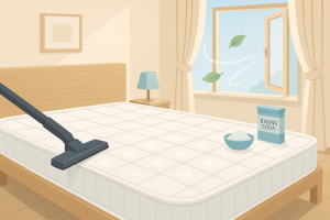 hoe maak je je matras effectief schoon en fris