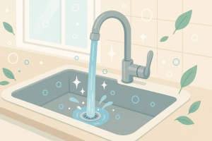 hoe voorkom je schimmel in de gootsteen en afvoer?