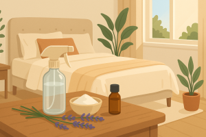 de beste natuurlijke schoonmaakmiddelen voor de slaapkamer