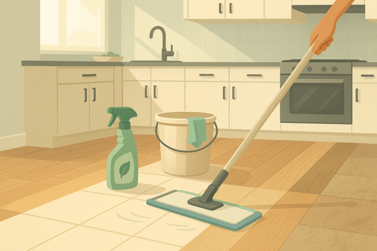 de ultieme gids voor het schoonmaken van keukenvloeren