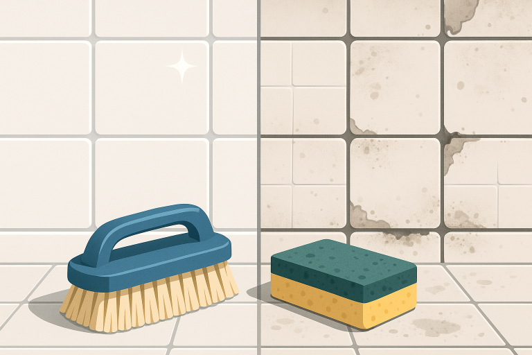 wanneer is het tijd om je badkamertegels grondig te reinigen