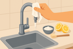 met welke trucjes verwijder je hardnekkige kalkaanslag in de keuken?