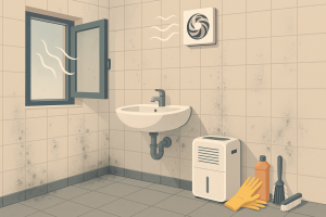 hoe voorkom je schimmel in de badkamer en wat doe je eraan