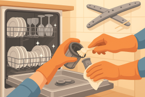 waar let je op bij het schoonmaken van je vaatwasser?